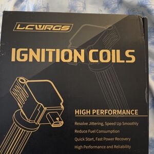 Set of 8 LCWRGS Ignition Coil Pack High Performance Quick Start Reduce Fuel